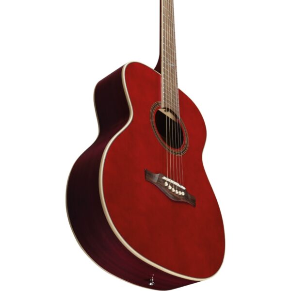 Guitarra Acústica EKO Serie NXT A100 | Cuerpo Delgado | Color Rojo | NXT A100 RD - 06217338 - Imagen 3