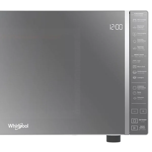 Horno Microondas Whirlpool De 1.1 P, Color Gris, 1050w, Panel Digital | WM2811D - 981959 - Imagen 5