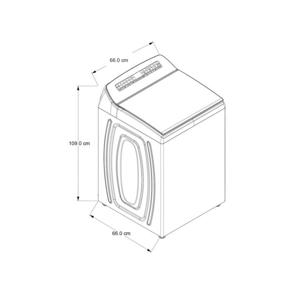 Lavadora Whirlpool De 26KG Carga Superior Impeller Conectividad WIFI | 8MWTW2640WJB - 981902 - Imagen 7