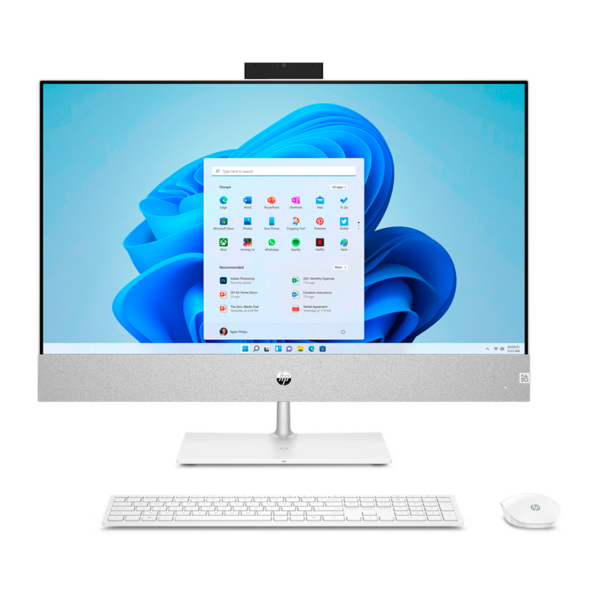 Computadora de escritorio HP | All In One R5-5500U, 8GB, 512GB, W10H | 27-CA0000LA - 918077