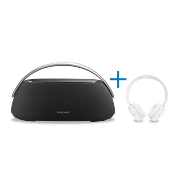 Combo Bocina Harman Kardon Go Play 3 Inalámbrica + Auriculares De Diadema