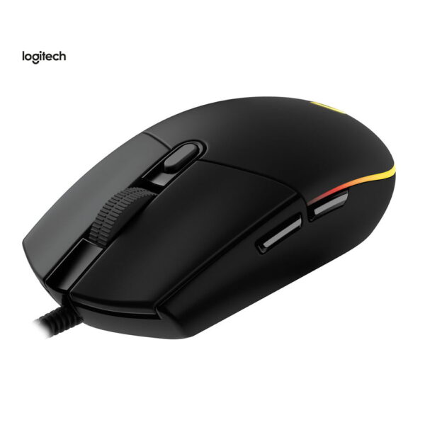 Mouse Logitech G203 Lightsync de 6 botones negro | 910-005790 - 918856