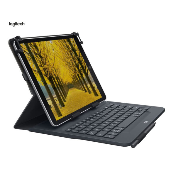 Funda con teclado para tablet Logitech universal folio 9"/ 10" - 920-008334 - 918920