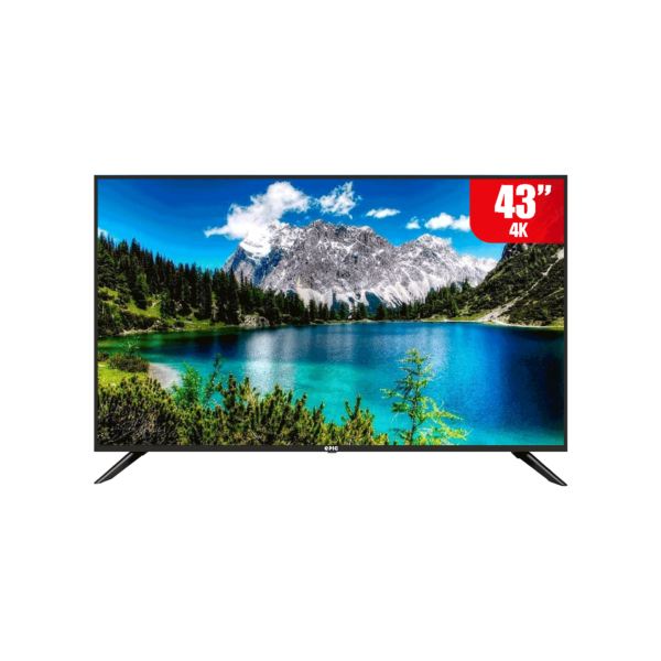 Televisor 4K Epic de 43" Led Smart Tv | EPIC43SMV4K - 957224