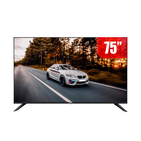 Televisor de 75" Led Smart 4K, 3840 x 2160 Android 11.0 | EPIC75SMA4K - 957227