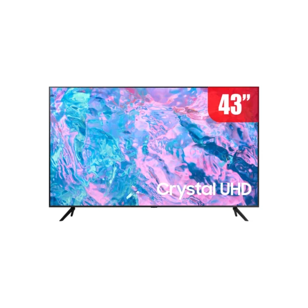 Televisión Samsung de 43" Crystal UHD 4K | UN43CU7000PXPA - 957292