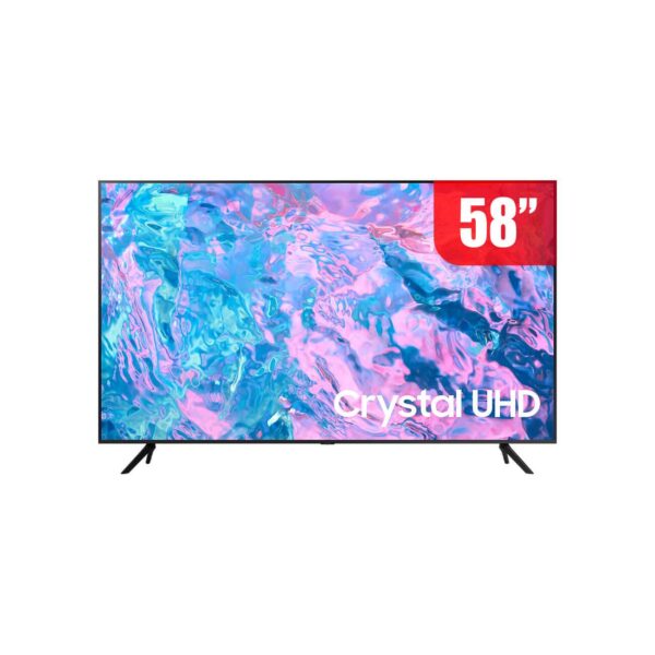 Televisor Samsung de 58" Smart TV Crystal UHD 4K | UN58CU7000PXPA - 957295