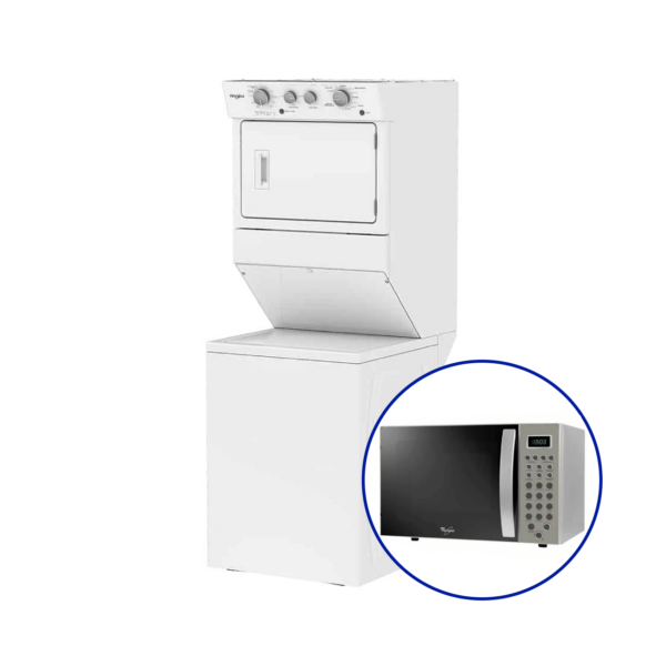 Combo Centro de Lavandería Whirlpool Eléctrico 20KG + Microondas - 980857-1