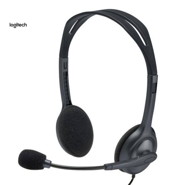 Headset Estereo Logitech H111 - 981-000612 - 918913