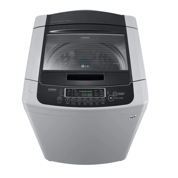 Lavadora De Carga Superior LG De 19kg | Smart Inverter | TurboDrum | Color Gris | WT19DPBK - 981645 - Imagen 3