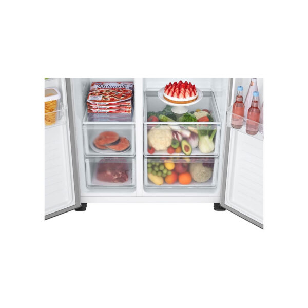 Refrigeradora Side By Side De 18 ft³ Pantalla Led Táctil | GS51BPP - 981964 - Imagen 6