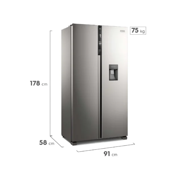 Refrigeradora Side By Side Frigidaire De 15 ft³ Panel Digital | FRSA15K2HVG - 982026 - Imagen 5