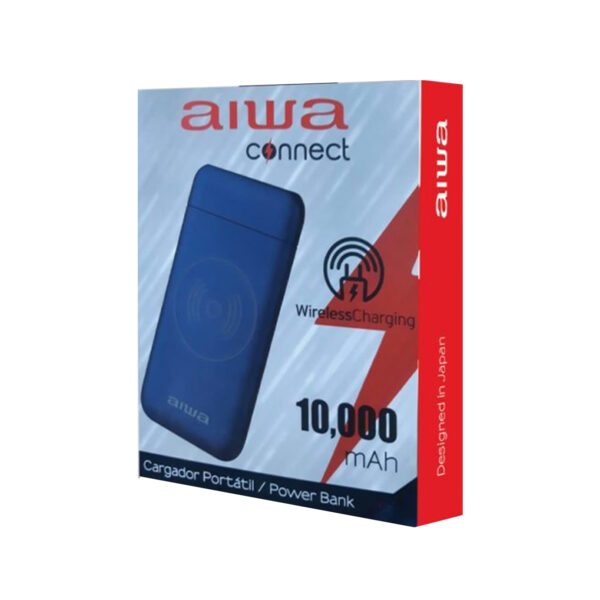 Cargador portátil wireless Aiwa | para celular 10,000mah | AW-PBF169W - 201135 - Imagen 5