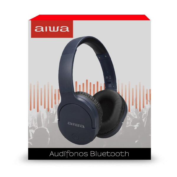 Audífonos inalámbricos Aiwa | bluetooth stereo, color azul | AWK11U - 956960 - Imagen 3