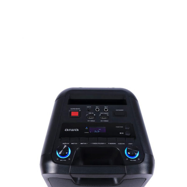 Sistema de audio Aiwa | 600W PMPO con micrófono, pantalla LCD | AWPOK6L - 956981 - Imagen 3