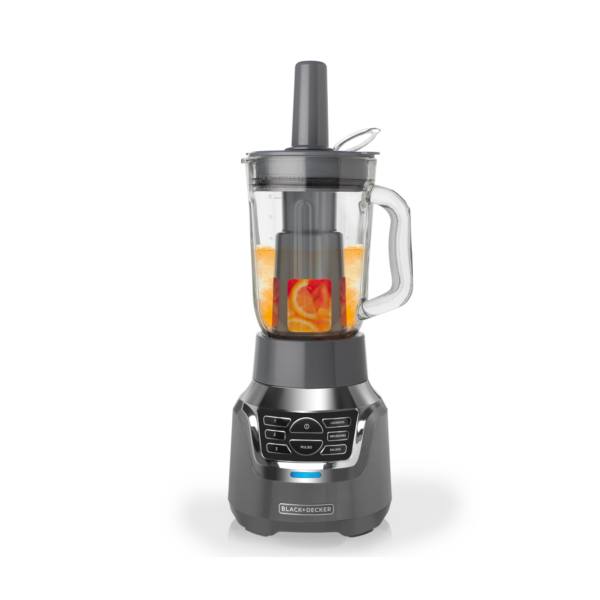 Licuadora Black + Decker de 3 vel | con vaso personal tritan, filtro de infusión y empujador | BL1350G - 981769Black - Imagen 2