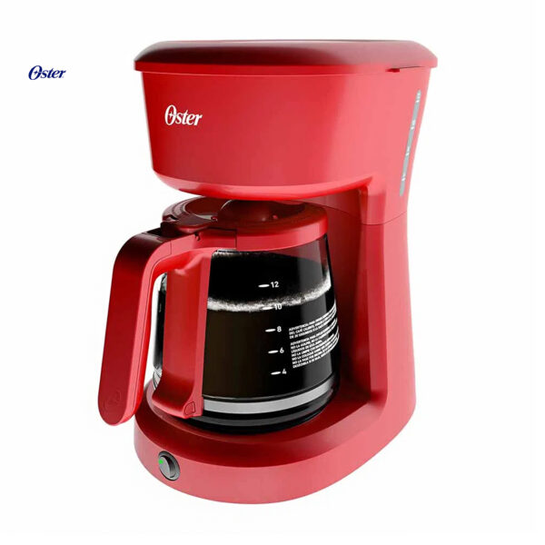 Cafetera Oster 12 tazas | filtro permanente | BVSTDCS12R-013 - 981532