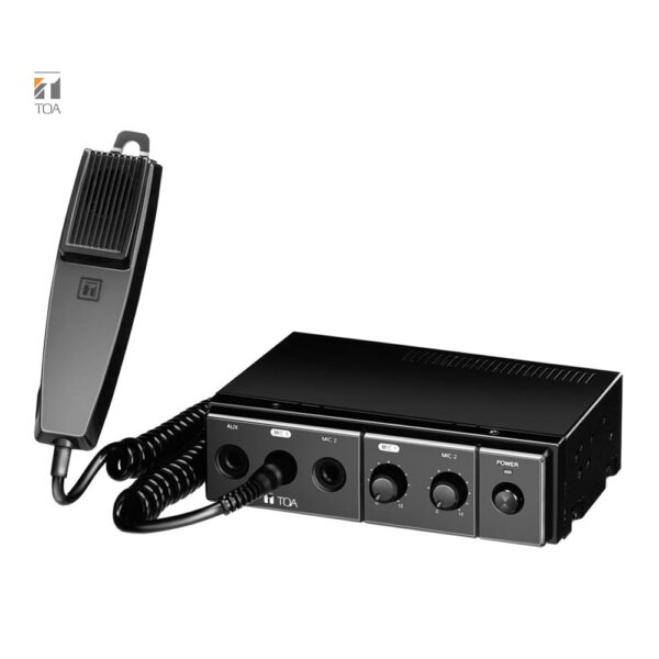 Amplificador De Audio TOA Para Vehículos | Color Negro | 120W Máx. | CA-160 - 260072