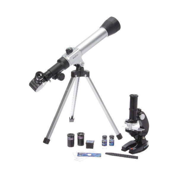 Kit Telescopio Y Microscopio Vivitar 20X/30X/40X | VIV-TELMIC-20 - CFR172