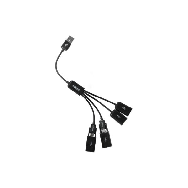 Hub Usb Flexible De 4 Puertos Maxell | USB-FLEX HUB - CSA011499