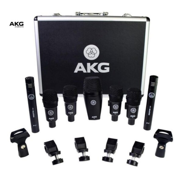 Set de micrófonos AKG para batería 7 piezas 2581H00150 | Drumset session1 - 724403