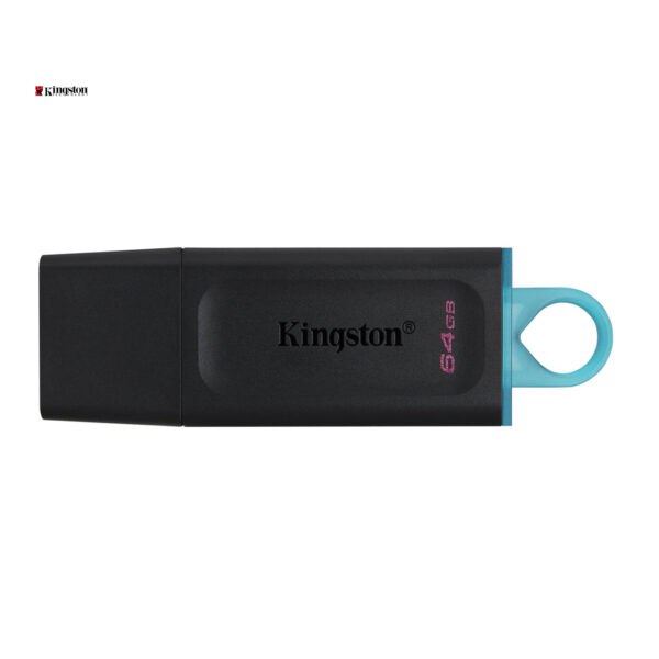 Memoria USB Kingston Exodia 64Gb, color negro/turquesa | DTX/64GB - 918964