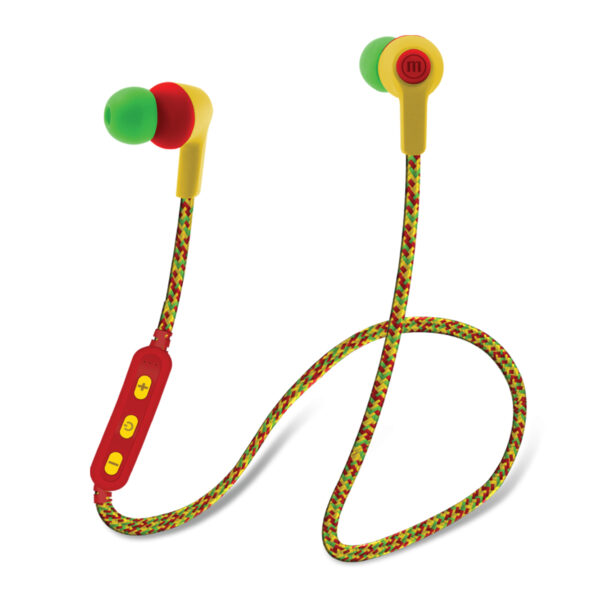 Audífonos Braided BT EarPhone W/MIC Rasta — EB-BT700 - CSA010743 - Imagen 2