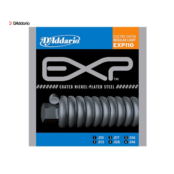 Set de Cuerdas para Guitarra Eléctrica 0.10D'ADDARIO EXP110 - 888321