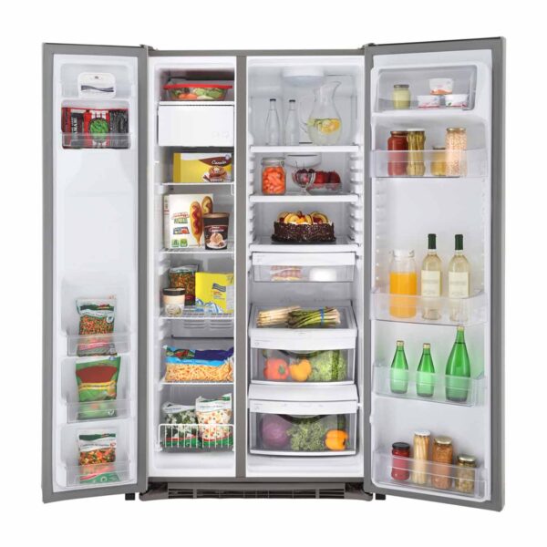 Refrigeradora automática General Electric | Side by Side  26 Cu. Ft | GNM26AEKFSS - 981763 - Imagen 4