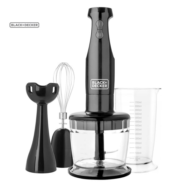 Batidora Black+Decker 2 velocidades tasa de medir/mezclar 700ml, controles de 1 toque | HB2800B - 981264