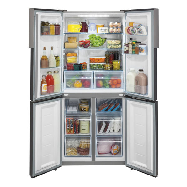 Refrigeradora Haier | French Door 16 Cu. Ft. DryZone | HQM458BKNSS0 - 981501 - Imagen 2