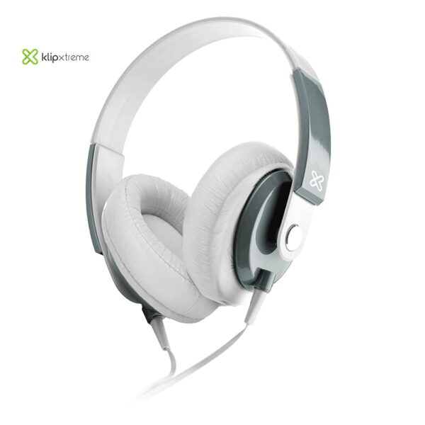 Audífonos KlipXtreme | Over Ear Mic, color blanco | KHS-550WH - 916416