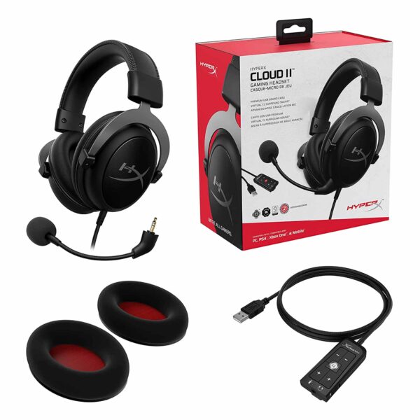 Audífonos Hyperx Gaming alámbrico cloud 2  | HKHX-HSCP-GM - 920056 - Imagen 4