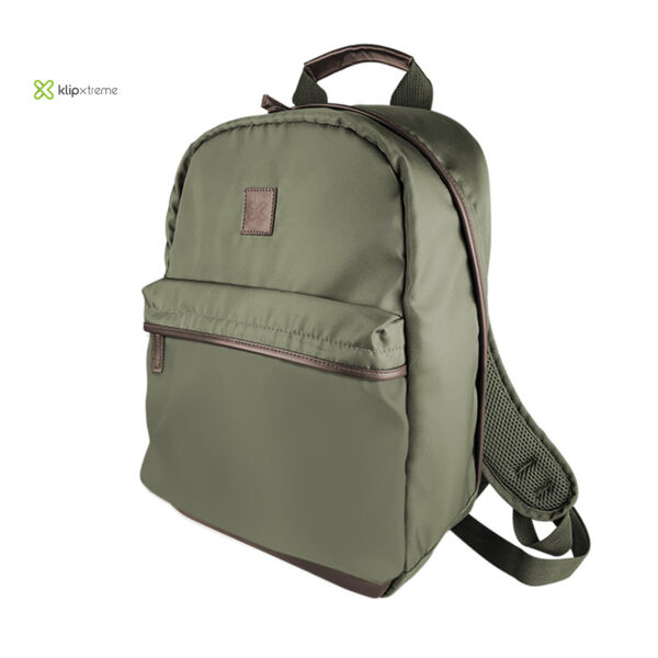 Mochila para laptop 15.6" Klip Xtreme 12Kg color verde | KNB-406GN - AN121KLX36