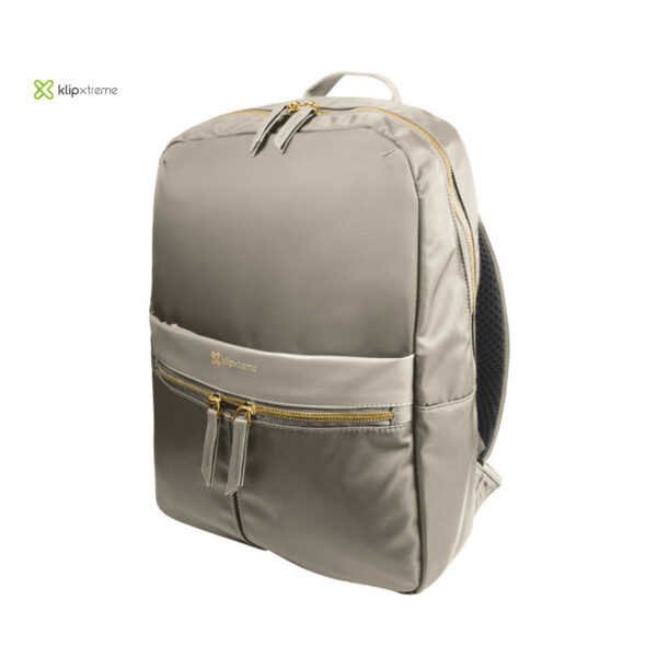 Mochila de dama para laptop 15.6" Klip Xtreme 12Kg color Khaki | KNB-467KH - AN121KLX21