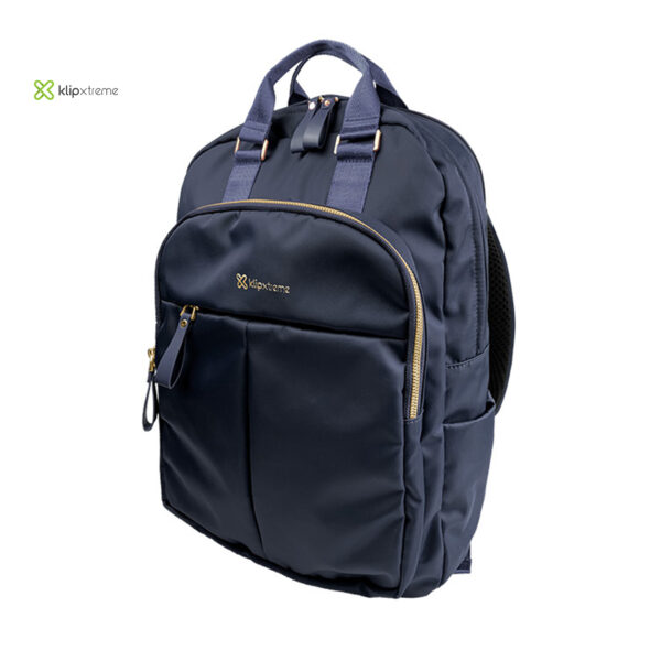 Mochila de dama para laptop 15.6" Klip Xtreme 12Kg color azul | KNB-468BL - AN121KLX23