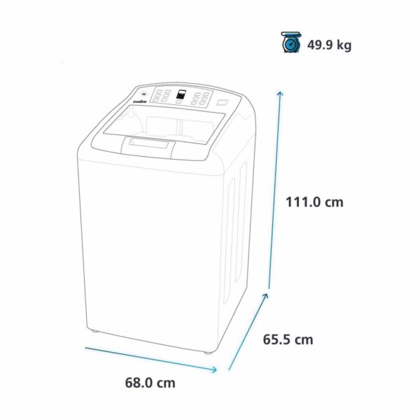 Lavadora automática Mabe | 20 Kg Aqua Saver Green | LMA70200WDAB1 - 981757 - Imagen 5