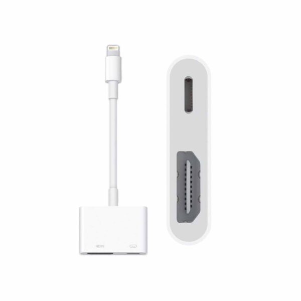 Adaptador Apple de Lightning a AV digital | entrada HDMI color blanco | MD826AM/A - 201170 - Imagen 2