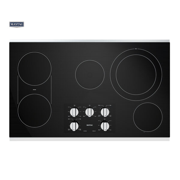 Cooktop eléctrico Maytag 36" acero inoxidable | MEC8836HS - 981355