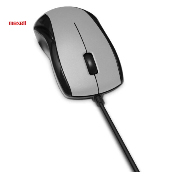 Mouse Maxell Óptico Silver | MOWR-101 - CSA005082