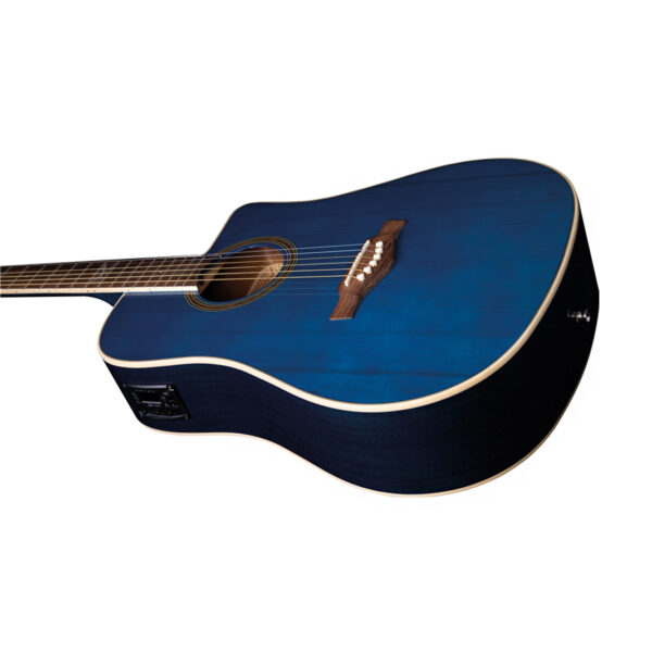 Guitarra Electroacústica EKO Serie NXT | Color Azul| NXT D100CE BL – 06217327 - Imagen 4