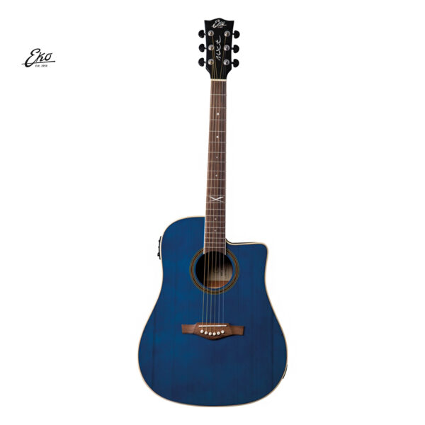 Guitarra Electroacústica EKO Serie NXT | Color Azul| NXT D100CE BL – 06217327