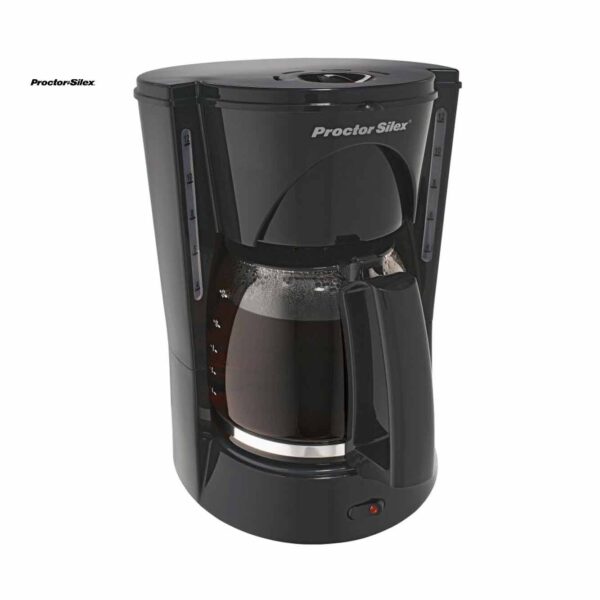Cafetera Proctor Silex | 12 tazas, jarra de vidrio | PS48524RY-MX - 981388
