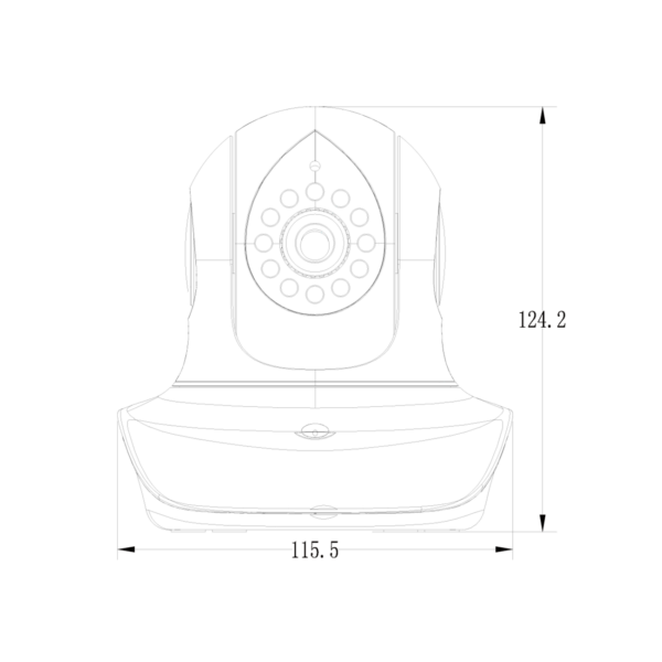 Provision Camara Domo PT-737 1MP/IR10M/3.6MM | PT-737 - 916587 - Imagen 3