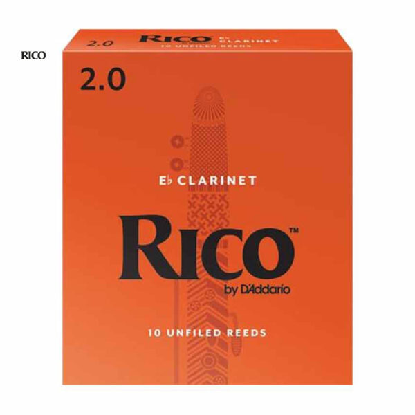 Cañuela RICO para Clarinete Eb #2D'ADDARIO RBA1020 - 888285-U