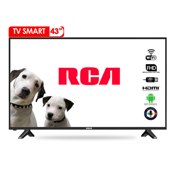 Televisor Led Smart RCA 43" | Android wifi | RC43A21BT3D - 956870