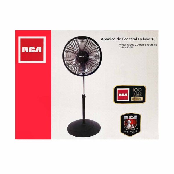 Ventilador de pie RCA 16" | cubierta y aspas plásticas 55W | RCFAN15 - 981559 - Imagen 4