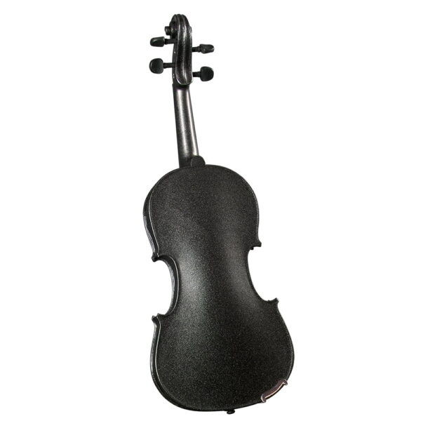 Violín negro Cremona 3/4 con cuerdas Daddario Prelude, estuche, arco y cera — SV-75BK-3/4 - 854714-3/4 - Imagen 2