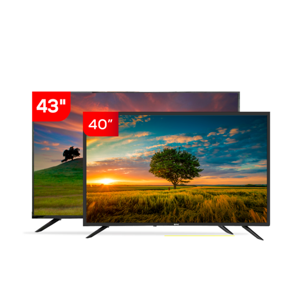 Combo Epic 2x1 Televisor 40" + Televisor 43" | EPIC40SMV / EPIC43SMA - 957223 / 957202