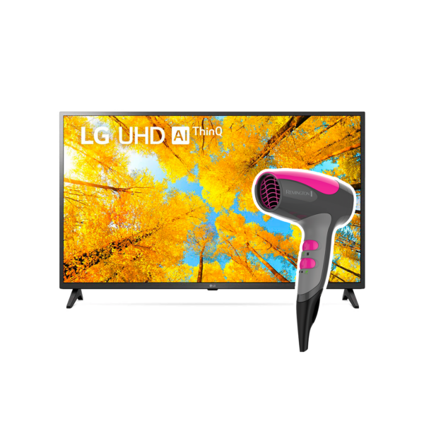 Combo Televisor LG De 50" 4K WebOS + Secadora de pelo | 50UQ7500PSF/D5000 - 957162/A0009399